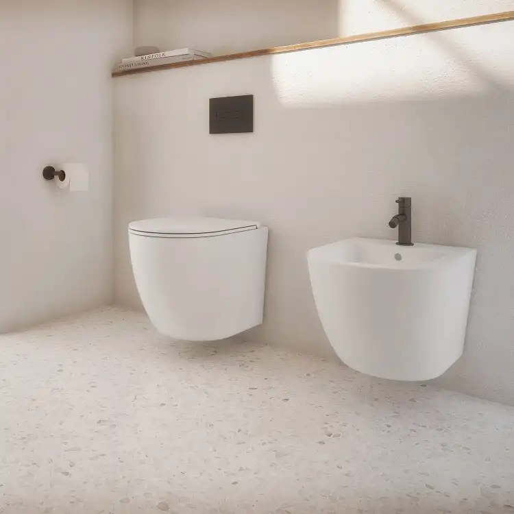 Omnires OTTAWA bidet podwieszany 49 biały połysk OTTAWABIBP