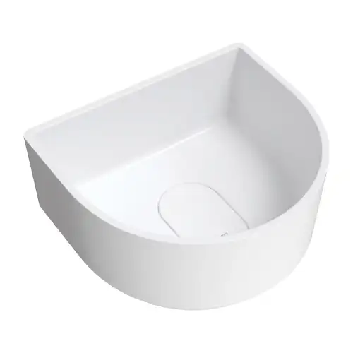 Omnires CADENCE M+ umywalka 42 x 37 cm , biały mat CADENCE420BM