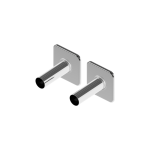 Excellent CALDO rozety maskujące x2 chrom  GREX.CA90.M1.CR