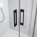 Radaway IDEA DWJ drzwi lewe czarny mat