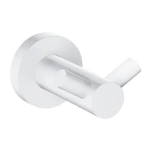 Omnires MODERN PROJECT haczyk podwójny biały MP60120WM