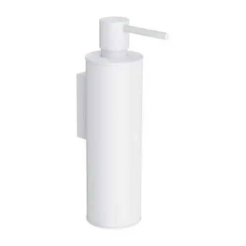 Omnires MODERN PROJECT dozownik mydła w płynie wiszący biały mat MP60721WM