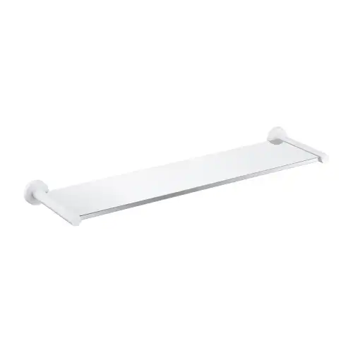 Omnires MODERN PROJECT półka szklana biały mat MP60930WM