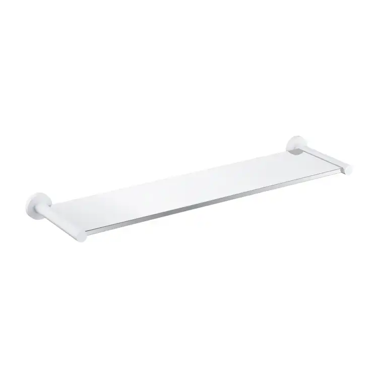 Omnires MODERN PROJECT półka szklana biały mat MP60930WM