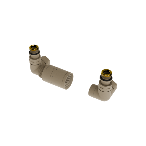 Excellent CALDO zestaw termostatyczny trójosiowy cappuccino lewy GREX.CA20.L.TT.CA