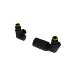 Excellent CALDO zestaw termostatyczny trójosiowy czarny mat prawy  GREX.CA20.P.TT.BL