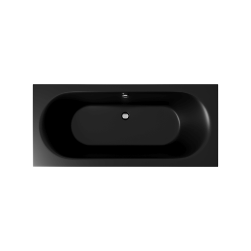Excellent OCEANA Slim wanna akrylowa 170x75 czarny mat WAEX.OCE17BLMS