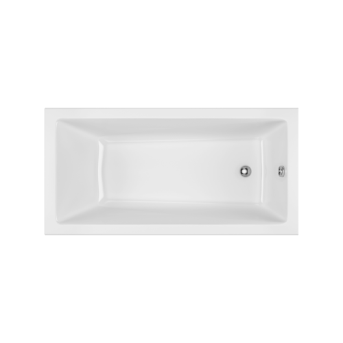 Excellent WAVE wanna akrylowa biały połysk