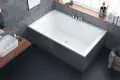 Excellent CROWN LUX wanna akrylowa 190x12 biały połysk WAEX.CRO19WH