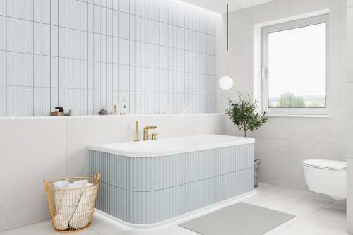 Excellent ARANA wanna akrylowa 180x85 biały połysk WAEX.ARA18WH