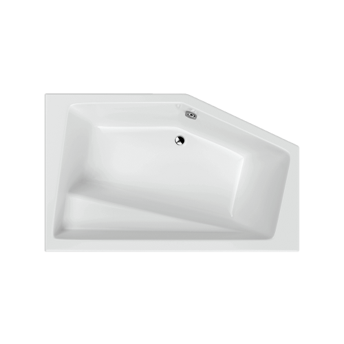 Excellent VESPER wanna akrylowa 160x100 Prawa WAEX.VEP16WH