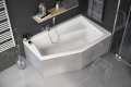 Excellent VESPER wanna akrylowa 160x100 Prawa WAEX.VEP16WH