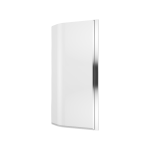 Excellent BE SPOT parawan nawannowy gięty 75x140cm 1-częściowy prawy, chrom KAEX.2309.750.PR