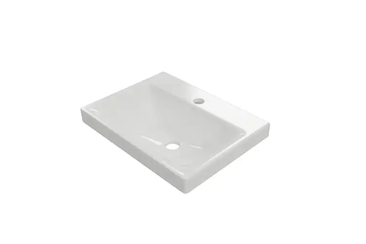 Excellent BLANKO umywalka meblowa 65x37 cm z otworem na baterię, biały połysk CENL.6317.650.WH