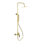 Excellent GLAD system prysznicowy z mieszaczem natynkowy złoty połysk ARNL.1181GL