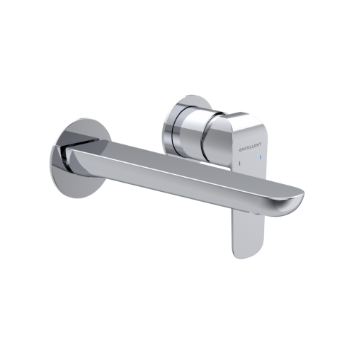 Clever 2.0 bateria umywalkowa podtynkowa komplet, chrom