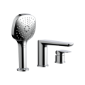 Excellen CLEVER 2.0 bateria wannowa 3-otw chrom