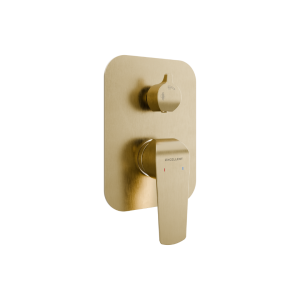 Excellent  CLEVER 2.0 bateria prysznicowo-wannowa podtynkowa złoty szczotkowany   AREX.4145GB