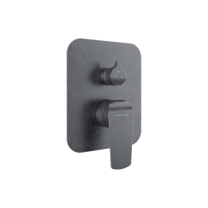 Excellent  CLEVER 2.0 bateria prysznicowo-wannowa 3 funkcyjna grafit szczotkowany  AREX.4147AB