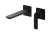 Kohlman EXPERIENCE bateria umywalkowa podtynkowa CZARNY MAT QW180EB