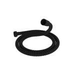 Excellent wąż prysznicowy regular 1,5 m czarny soft AREX.SHR.R150BS