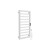 Excellent BREGO 91x50 grzejnik elektryczny biały mat GREX.BRS91.WH