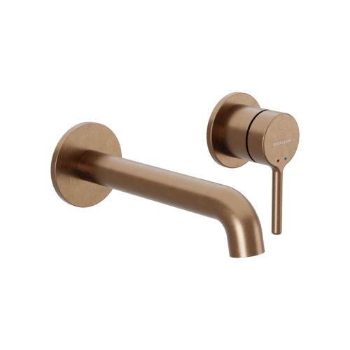 Excellent DELTA Pi bateria umywalkowa podtynkowa miedziany szczotkowany AREX.1213CB