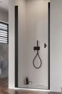 Radaway NES DWJ I drzwi lewe do wnęki 70 Lewe czarny mat 10026070-54-01L