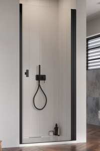 Radaway NES DWJ I drzwi do wnęki 70 prawe czarny mat 110026070-54-01R