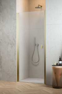 Radaway NES DWJ I drzwi do wnęki 80 lewe złoty szczotkowany  10026080-99-01L