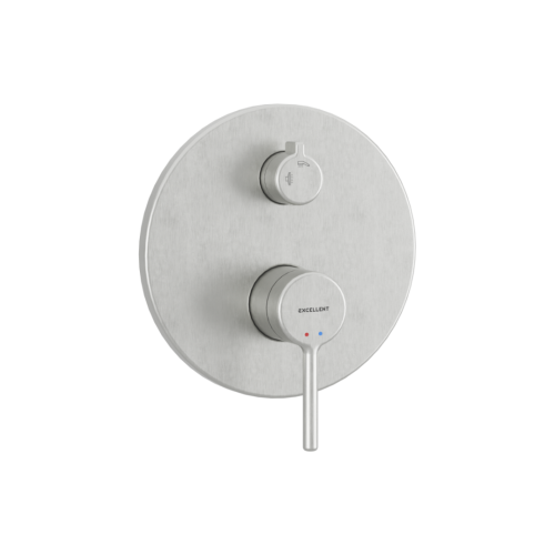 Excellent Pi bateria prysznicowo-wannowa podtynkowa nikiel AREX.1245NB