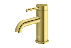 Kohlman AXEL bateria umywalkowa złoty szczotkowany QB100AGDB