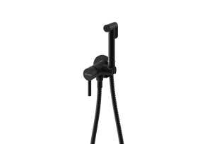 Kohlman AXEL bateria bidetowa podtynkowa czarny mat QW135AB