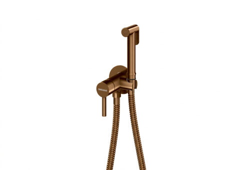 Kohlman AXEL bateria bidetowa podtynkowa miedź szczotkowana QW135ABC