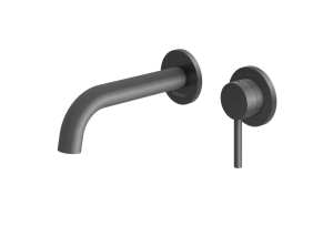 Kohlman AXEL bateria umywalkowa podtynkowa grafit szczotkowany QW180AG