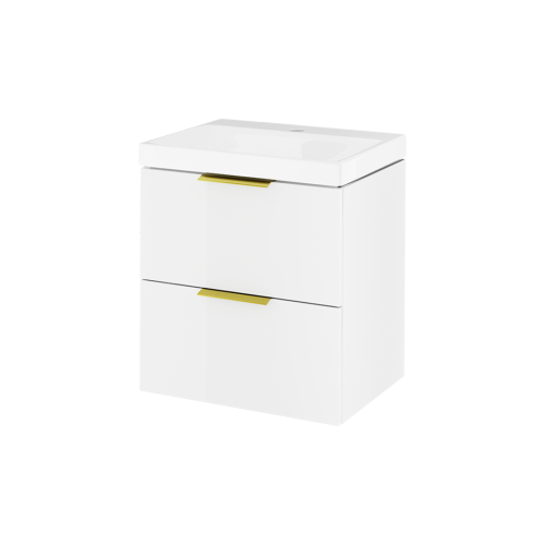 Excellent BLANCO szafka 49 cm z umywalką 2 szuflady