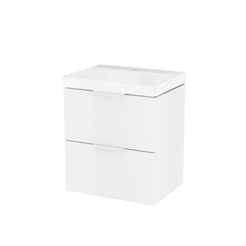 Excellent BLANCO szafka 49 cm z umywalką 2 szuflady