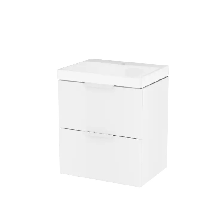 Excellent BLANCO szafka 49 cm z umywalką 2 szuflady