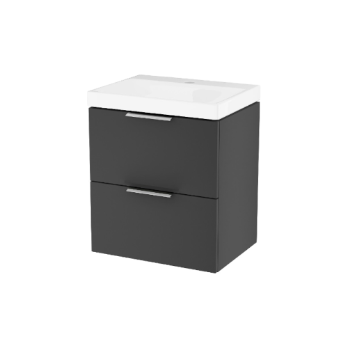 Excellent BLANCO szafka czarny soft 49 cm z umywalką