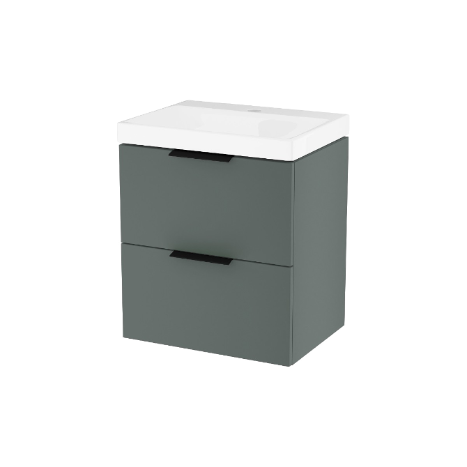 Excellent BLANCO szafka szałwiowy mat soft 49 cm z umywalką