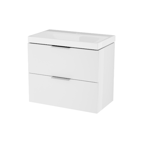 Excellent BLANCO szafka 64 cm z umywalką 2 szuflady