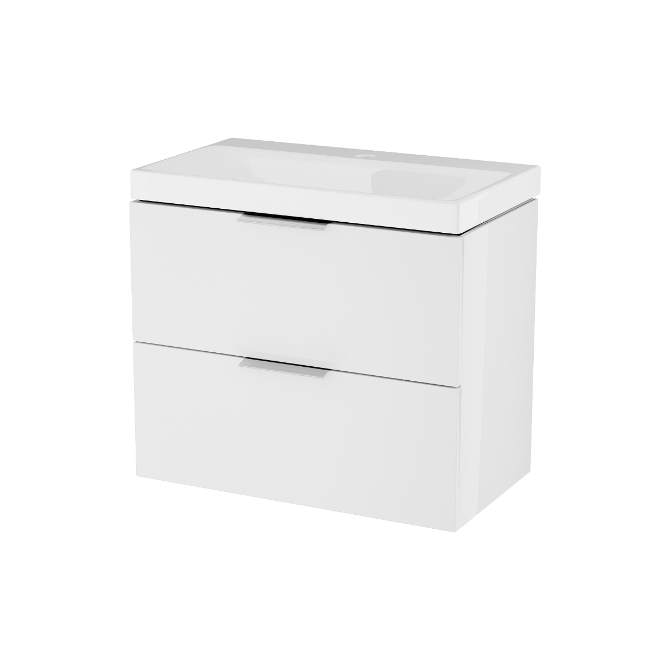 Excellent BLANCO szafka 64 cm z umywalką 2 szuflady