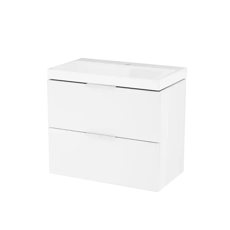 Excellent BLANCO szafka 64 cm z umywalką 2 szuflady