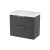 Excellent BLANCO szafka czarny soft 64 cm z umywalką 2 szuflady