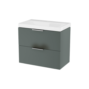 Excellent BLANKO szafka szałwiowy mat 64 cm z umywalką 2 szuflady uchwyt chrom  MLEX.6317.K.640.GNCR