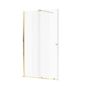 Excellent Ortigo walk-in drzwi przesuwne 140 złoty połysk  KAEX.5012.K.1400.GL