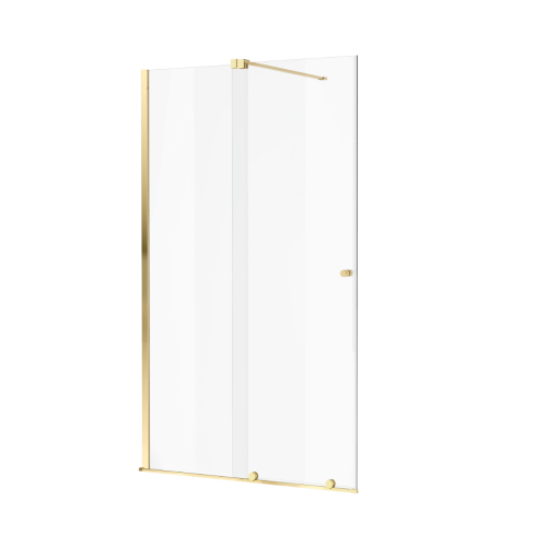 Excellent Ortigo walk-in drzwi przesuwne 120 złoty połysk
