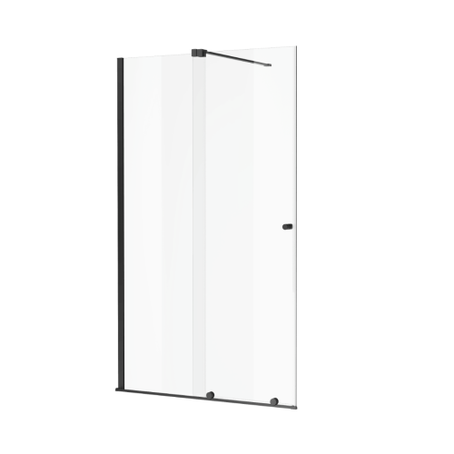 Excellent Ortigo walk-in drzwi przesuwne 140 czarny mat