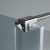 Excellent Ortigo walk-in drzwi przesuwne 140 chrom