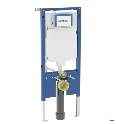 Geberit Duofix Sigma 8 cm H114 stelaż WC + wsporniki 111.796.00.2